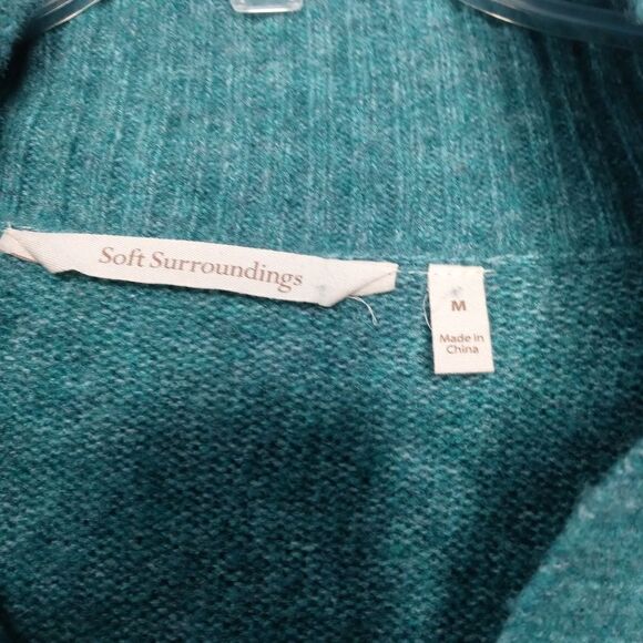 Soft Surroundings soft and cozy sweat tunic sweater - Picture 3 of 5